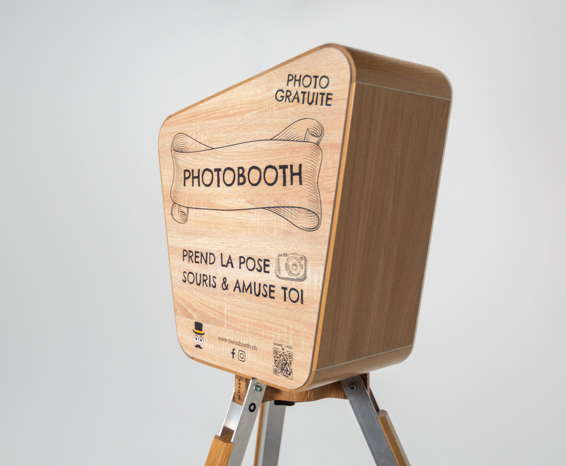 swissbooth photobooth location personnalisé face arrière
